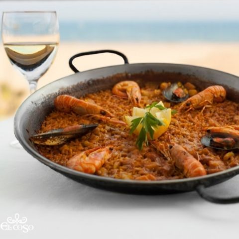paella menu media pension